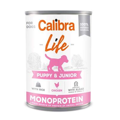 CALIBRA Dog Life Puppy&Junior Chicken & rice - natvoer voor honden - 400g