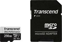 Transcend ts256gusd340s microsdxc w/ adapter, 256gb, uhs-i u3, v30, a2, 3d nand, 160/ 125 mb/s - thumbnail