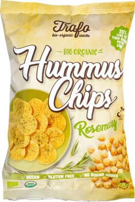 Trafo Hummus chips rosemary bio 75 Gram