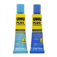 UHU Plus schnellfest tweecomponentenlijm 45700 35 g - thumbnail