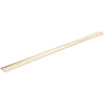 Bloemstokken, L: 60 cm, d 6 mm, 10 stuk/ 1 doos