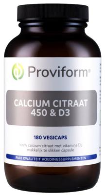 Proviform Calcium Citraat 450 & D3 Capsules Proviform Calcium Citraat 450 & D3 Capsules