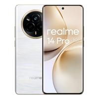 realme 14 Pro Smartphone 5g, 8 + 256GB, wit, Sony IMX882 OIS AI Camera, Cold-Sensitive Color Changing Design, 5260 mAh batterij, IP69, 120Hz Eye Protection Display, Amazon Exclusive (geen adapter) - thumbnail