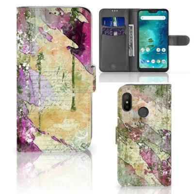 Hoesje Xiaomi Mi A2 Lite Letter Painting Hoesje Xiaomi Mi A2 Lite Letter Painting