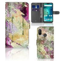 Hoesje Xiaomi Mi A2 Lite Letter Painting - thumbnail