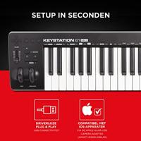 M-Audio Keystation 61 MK3 USB/MIDI keyboard 61 toetsen - thumbnail