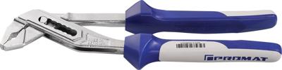 Promat/Tecwerk Waterpomptang | lengte 250 mm spanwijdte 6-44 mm | verchroomd | meercomponenten mantels - 4000810671