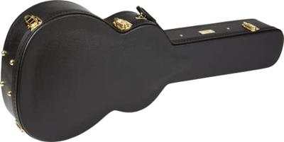 Fender PS-220E Parlor All Mahogany Aged Cognac Burst elektrisch-akoestische westerngitaar met koffer