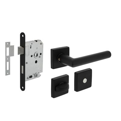 Intersteel Compleet deurklinksetBroome zwart toilet - 0023.005899