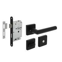 Intersteel Compleet deurklinksetBroome zwart toilet - 0023.005899 - thumbnail