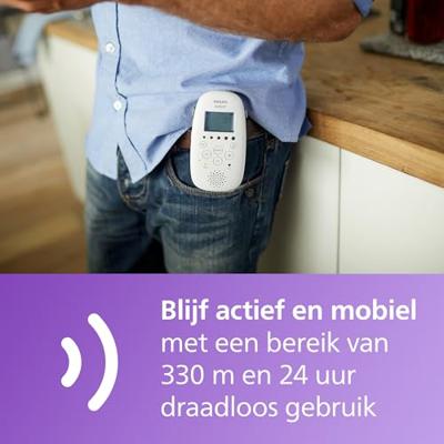 Philips AVENT 100% privé, DECT-babyfoon zonder interferentie Philips AVENT 100% privé, DECT-babyfoon zonder interferentie