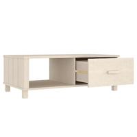 Salontafel HAMAR 100x55x35 cm massief grenenhout honingbruin - thumbnail