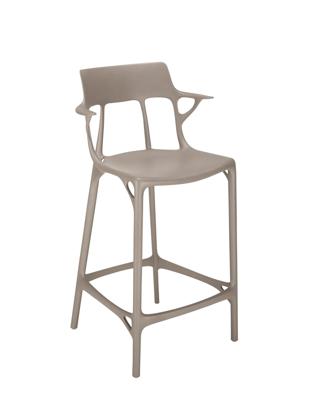 Kartell A.I. barkruk H65 Grijs