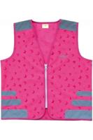 Wowow Reflectievest kids nutty jacket maat m roze - thumbnail