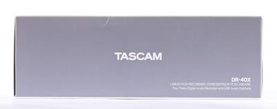Tascam DR-40X stereo handheld recorder en USB interface