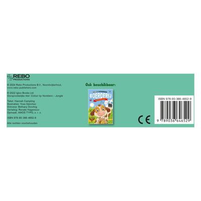 Rebo Publishers Jungle - kleuren op nummer