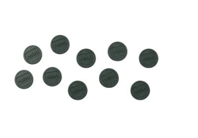 Magneet nobo 24mm zwart 10 stuks