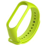 Armband horloge Silicone rubber polsbandje Wrist band riem vervanging voor Xiaomi mi band 3 (groen) - thumbnail