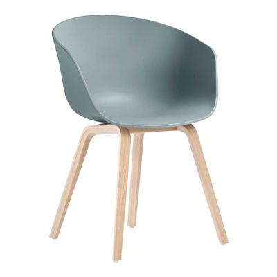 HAY AAC 22 Chair Stoel Gezeept Dusty Blue HAY AAC 22 Chair Stoel Gezeept Dusty Blue