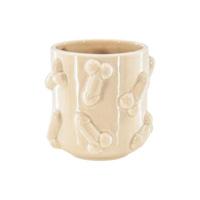 Housevitamin bloempot dick beige 11,5 cm | 12 stuks - thumbnail