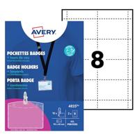 Avery-Zweckform 4825 Naamplaatje (b x h) 90 mm x 60 mm 10 stuk(s) - thumbnail