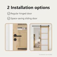 Binnendeur ORKDAL Bruin 78 x 232 cm - thumbnail