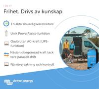 Victron Energy MultiPlus 12/2000/80-32 230V VE.Bus Omvormer 2000 W - 230 V Geïntegreerde laadregelaar - thumbnail