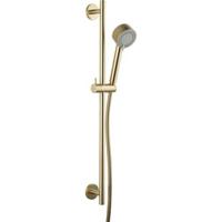 Saqu Shine glijstangset met 3 straalsoorten geborsteld messing - thumbnail