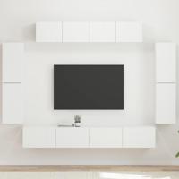 TV-kast 4 pcs Wit - thumbnail