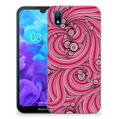 Huawei Y5 (2019) | Hoesje maken | Swirl Pink