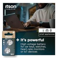 itson Knoopcel CR2032 2 stuk(s) Lithium - thumbnail