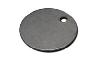 DX sleutellabel aluminium 30 mm zonder nummer HL - 30 ALU - thumbnail