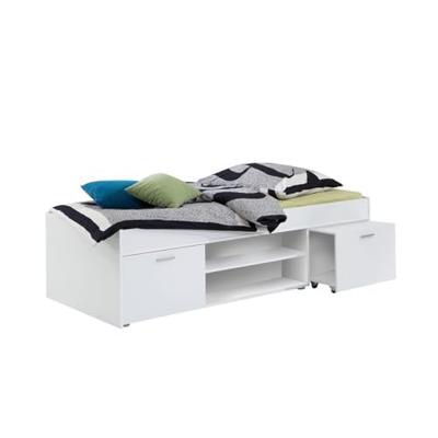Bed Wilton - wit - 90x200 cm