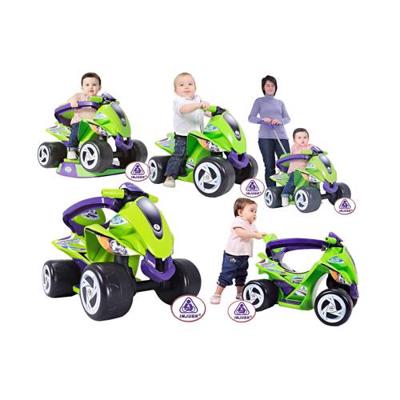 Injusa Loopauto quad 98 cm groen/paars