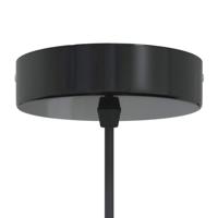Hanglamp in hoogte verstelbaar E27 22 cm metaal glanzend rood - thumbnail