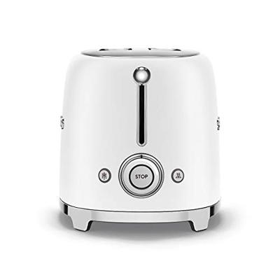 Smeg TSF01WHMEU broodrooster 2x2, mat wit
