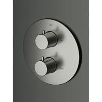 Hotbath Mate muuruitloop 40 cm rond chroom - thumbnail