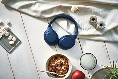 Sony WH-XB900N Bluetooth Noise Cancelling koptelefoon, blauw