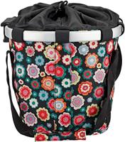 RIXEN & KAUL shoppertas "bikebasket" shop.bag r&k bikebasket happy flowers - thumbnail