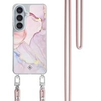 Samsung Galaxy S26 hoesje met rosegoud koord - Purple sky - thumbnail