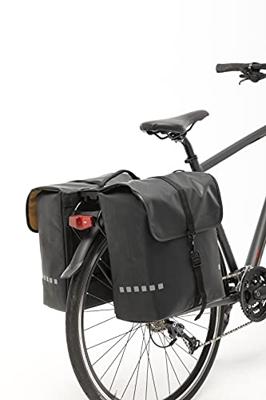 Newlooxs New looxs dubbele tas odense double racktime 39l zwart