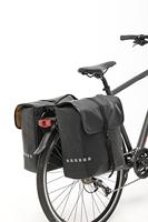 Dubbele Fietstas Odense black Racktime 39L - thumbnail