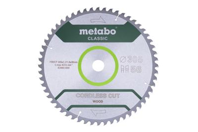 Metabo Accessoires Cirkelzaagblad CordlessCutClassic Ø 305x30 56 WZ 5° /B - 628694000