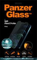 PanzerGlass P2709 Antibacterieel Privacy beschermglas geschikt voor Apple iPhone 12 Pro Max, Standard Fit,Klassiek - thumbnail