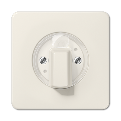 Jung CD500 bediening voor jaloezie en ventilatieschakelaar creme CD1541