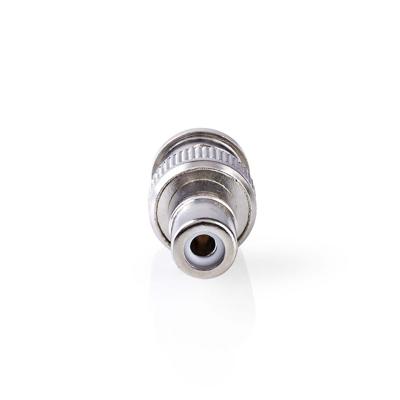 Nedis CVGP01941ME Adapter Antenne Bnc Male - Rca Female 10 Stuks Metaal - thumbnail
