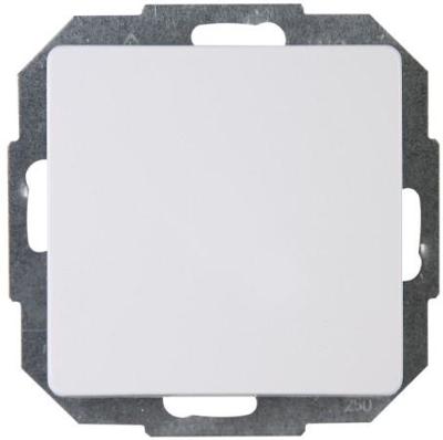 Kopp 920802008 Wandcontactdoos met randaarde en klapdeksel Inzetstuk 1-voudig HK05 Arctisch-wit 1 stuk(s)