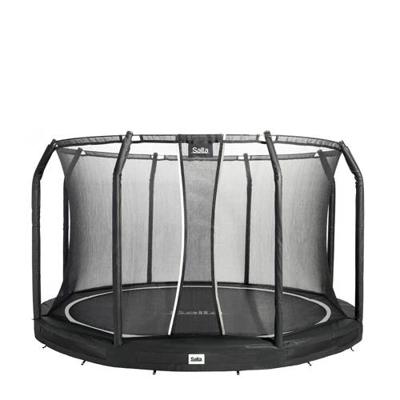 Premium Grond Combo 366cm Trampoline Zwart