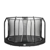 Premium Grond Combo 366cm Trampoline Zwart - thumbnail