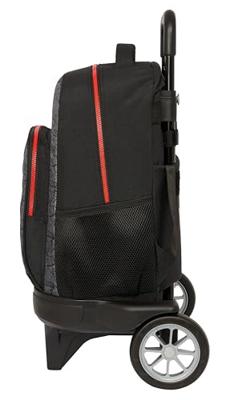 Schoolrugzak met Wielen My Hero Academia Zwart 33 x 45 x 22 cm